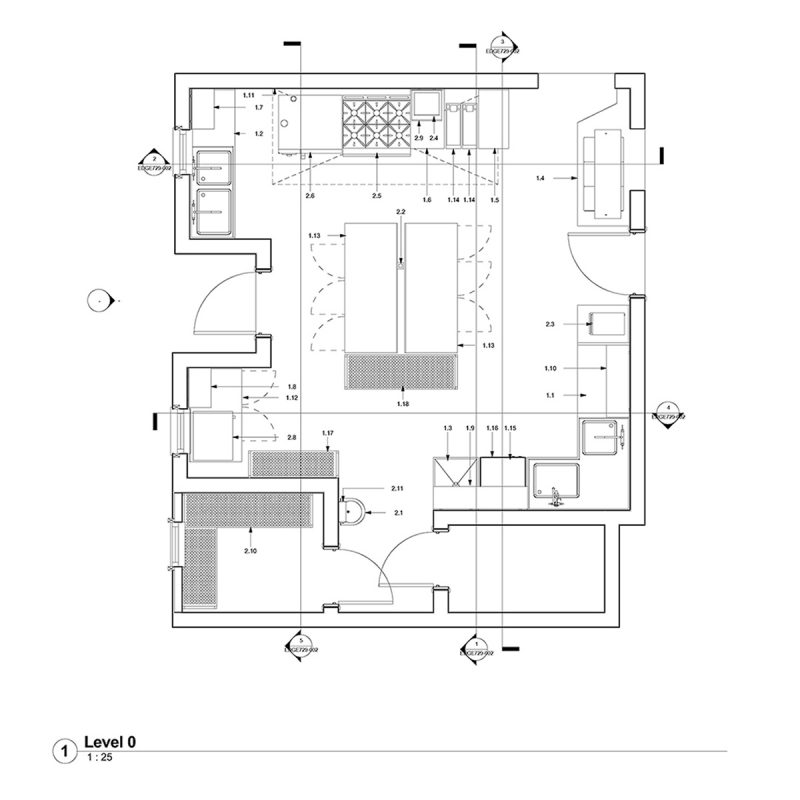 commercial kitchen floor plan design